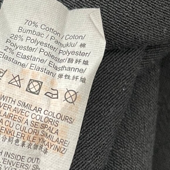 Missguided Vice High Waist Black Cropped Skinny Jeans - size US 8 - Picture 4 of 4